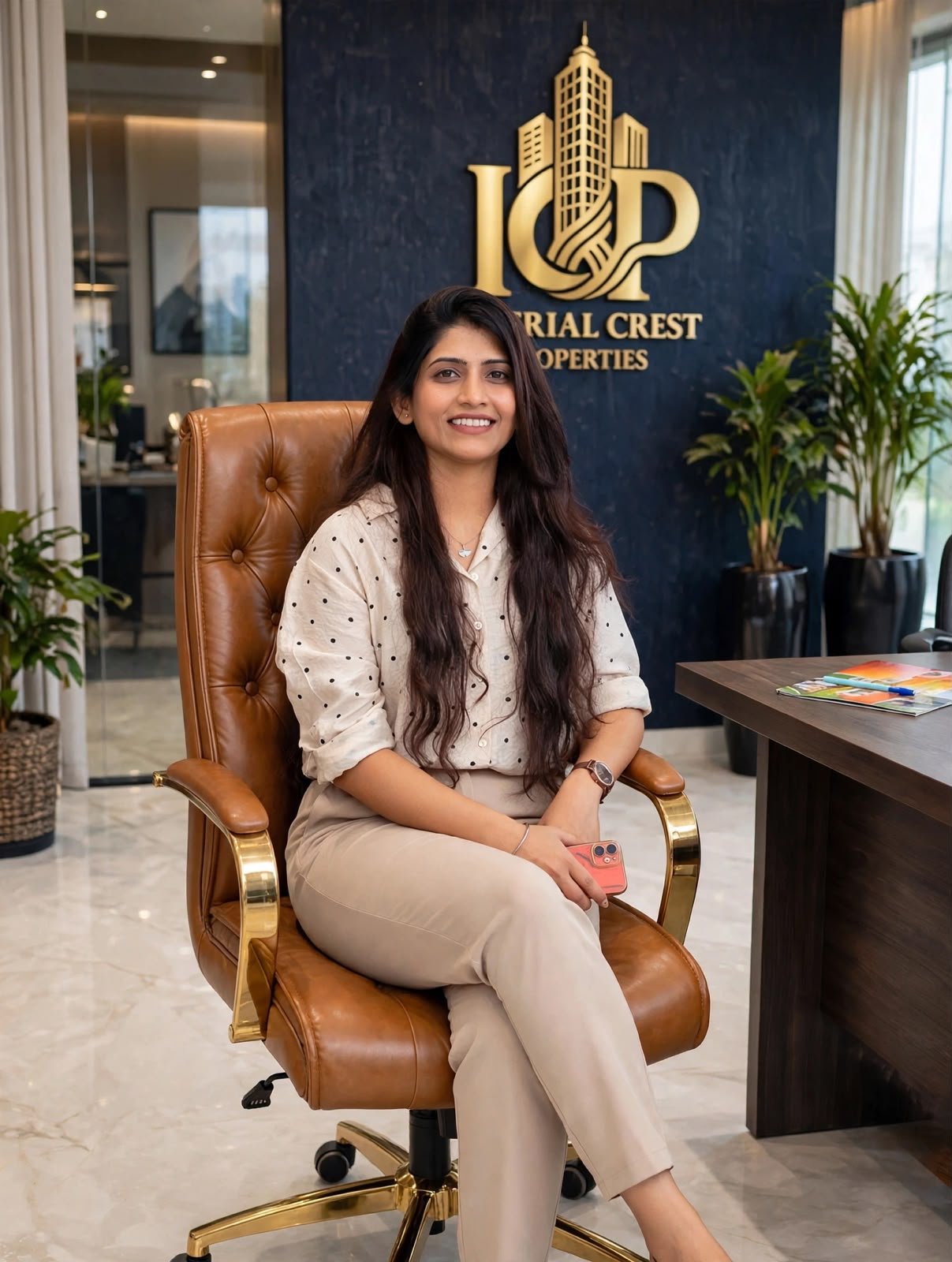 Miss Warsha Singh, Director of Imperial Crest Properties
